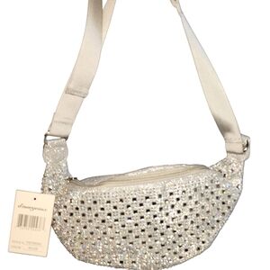 d'margeaux rhinestone fanny pack/crossbody bag New with tags.